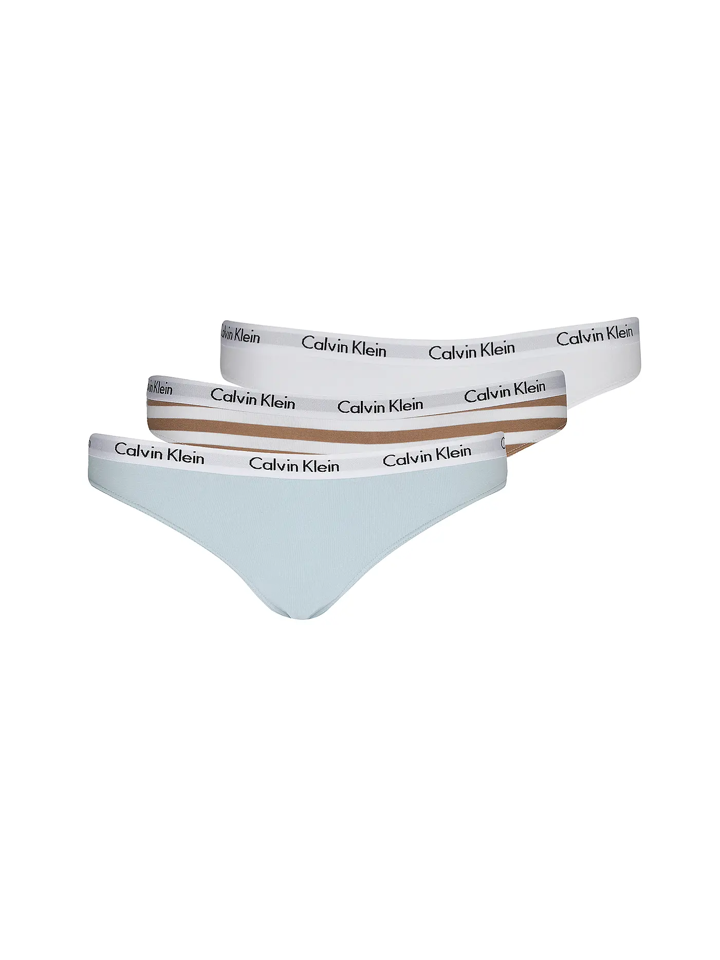 CALVIN KLEIN | Slip 3-er Pkg. black | bunt
